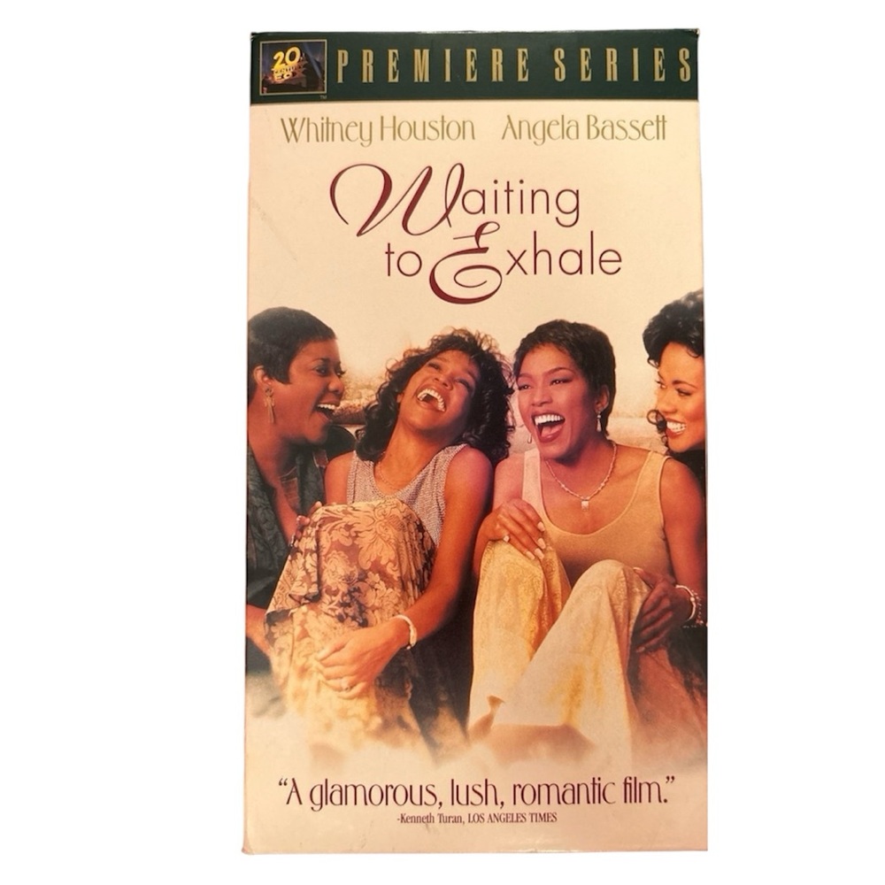 Vintage VHS Waiting to Exhale movie